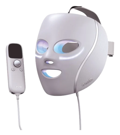 Shark CryoGlow LED-maske i lilla med kontroll